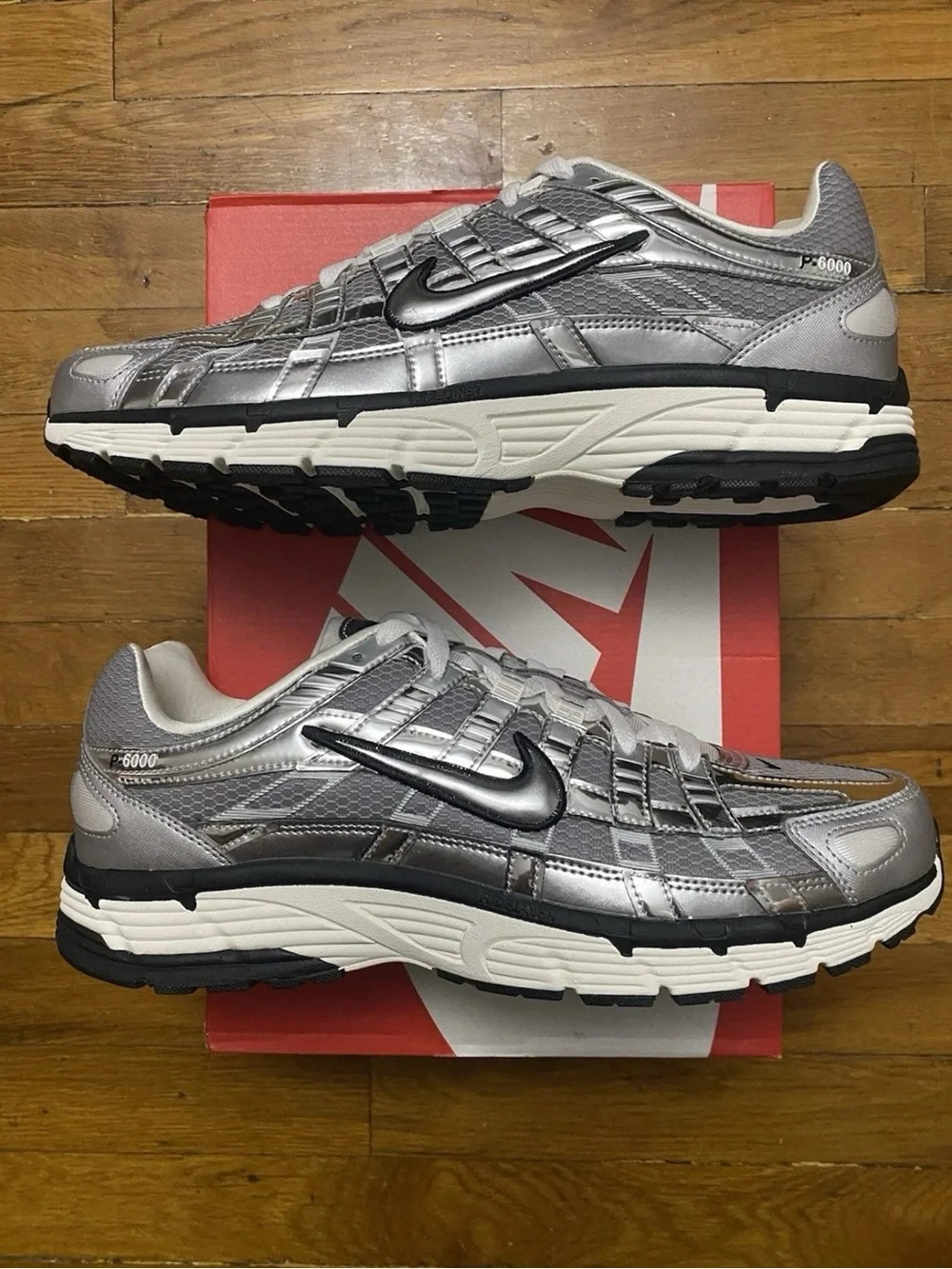 Nike P-6000 Metallic Silver